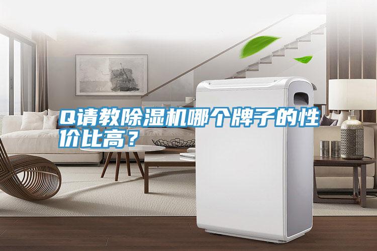 Q請教除濕機哪個牌子的性價比高？