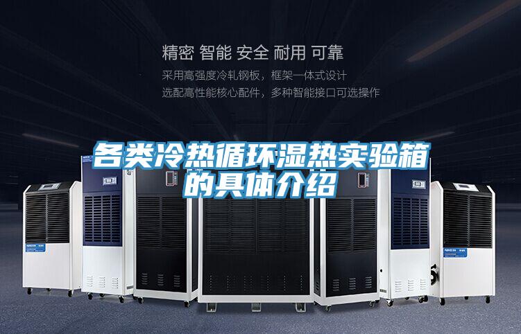 各類冷熱循環濕熱實驗箱的具體介紹