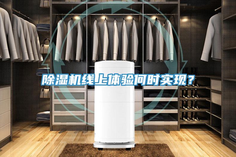 除濕機(jī)線上體驗(yàn)何時(shí)實(shí)現(xiàn)？