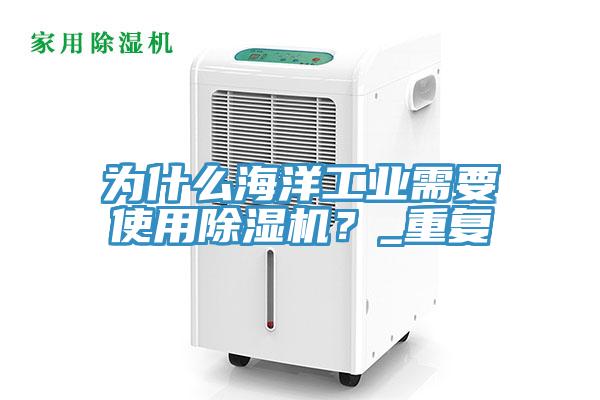 為什么海洋工業需要使用除濕機？_重復