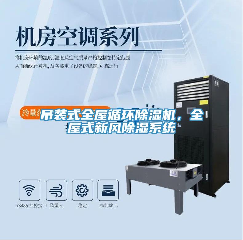 吊裝式全屋循環除濕機，全屋式新風除濕系統