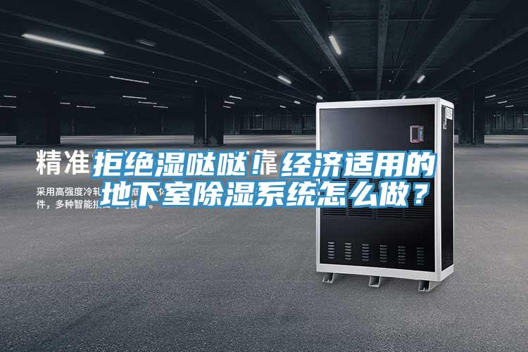 拒絕濕噠噠！經濟適用的地下室除濕系統怎么做？