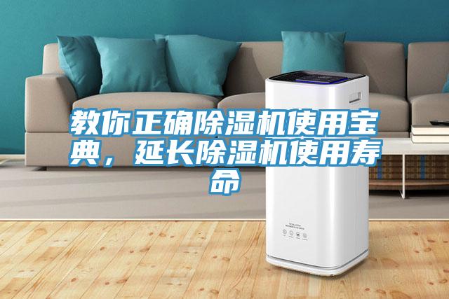 教你正確除濕機使用寶典,延長除濕機使用壽命