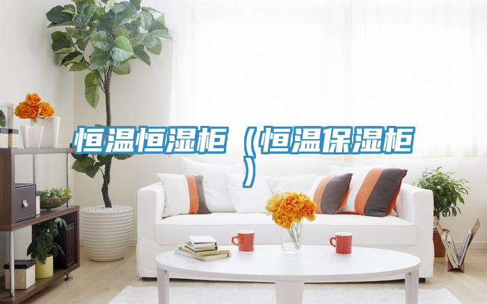 恒溫恒濕柜(恒溫保濕柜)