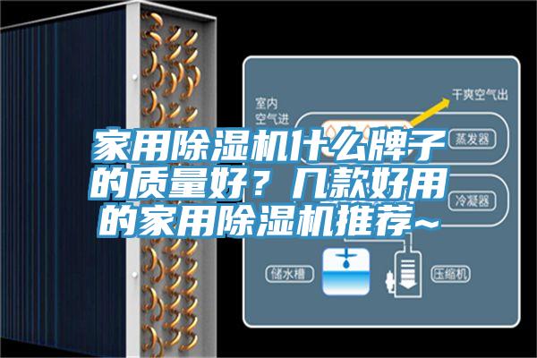 家用除濕機什么牌子的質量好？幾款好用的家用除濕機推薦~