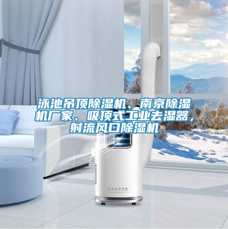 泳池吊頂除濕機、南京除濕機廠家、吸頂式工業去濕器，射流風口除濕機