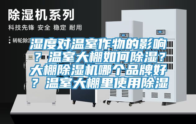 濕度對溫室作物的影響？溫室大棚如何除濕？大棚除濕機哪個品牌好？溫室大棚里使用除濕