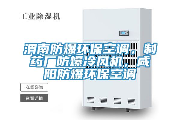 渭南防爆環保空調,制藥廠防爆冷風機,咸陽防爆環保空調