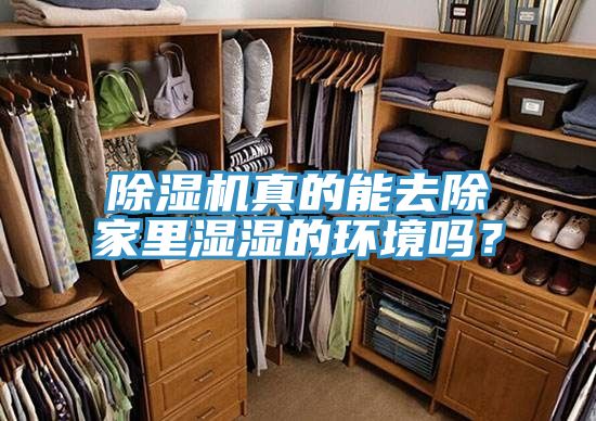 除濕機真的能去除家里濕濕的環境嗎？