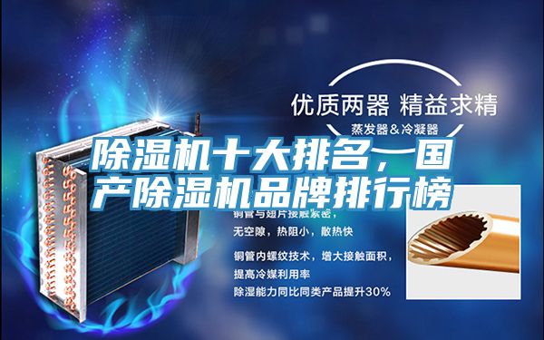 除濕機十大排名,國產除濕機品牌排行榜