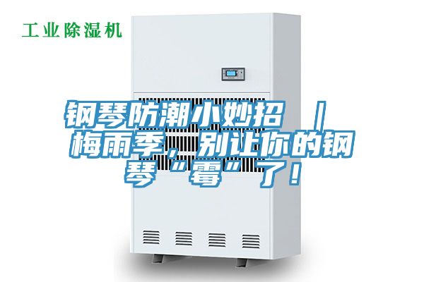 鋼琴防潮小妙招 ｜ 梅雨季，別讓你的鋼琴“霉”了！